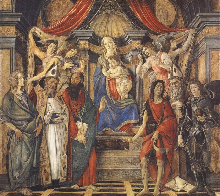 Sandro Botticelli St Barnabas Altarpiece (mk36) China oil painting art